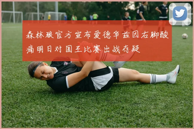 森林狼官方宣布爱德华兹因右脚酸痛明日对国王比赛出战存疑